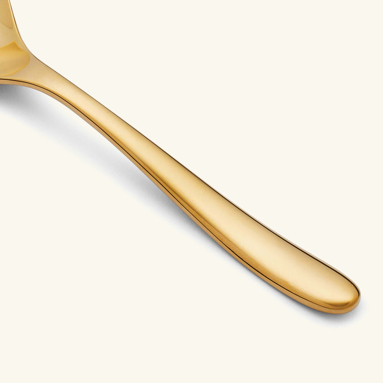 christofle l  ame de cream soup spoon gold