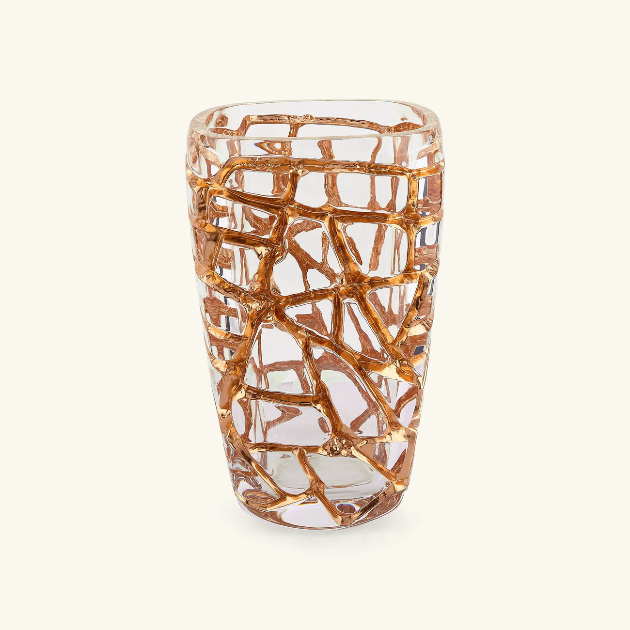 Magnitude Vase Large Gold lalique magnitude vase large gold