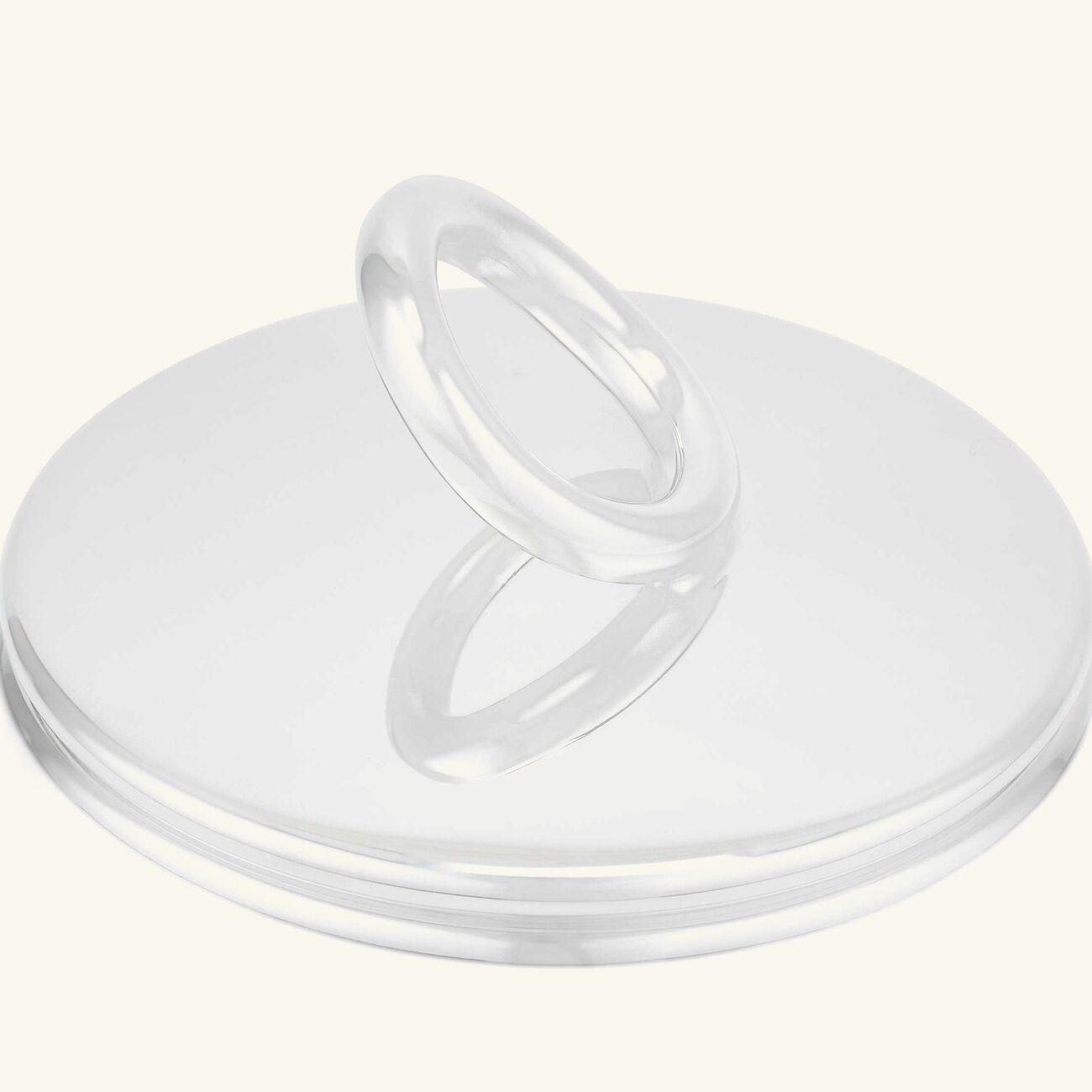 كريستوفل وعاء السكر فيرتيجو مطلي بالفضة