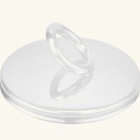 كريستوفل وعاء السكر فيرتيجو مطلي بالفضة