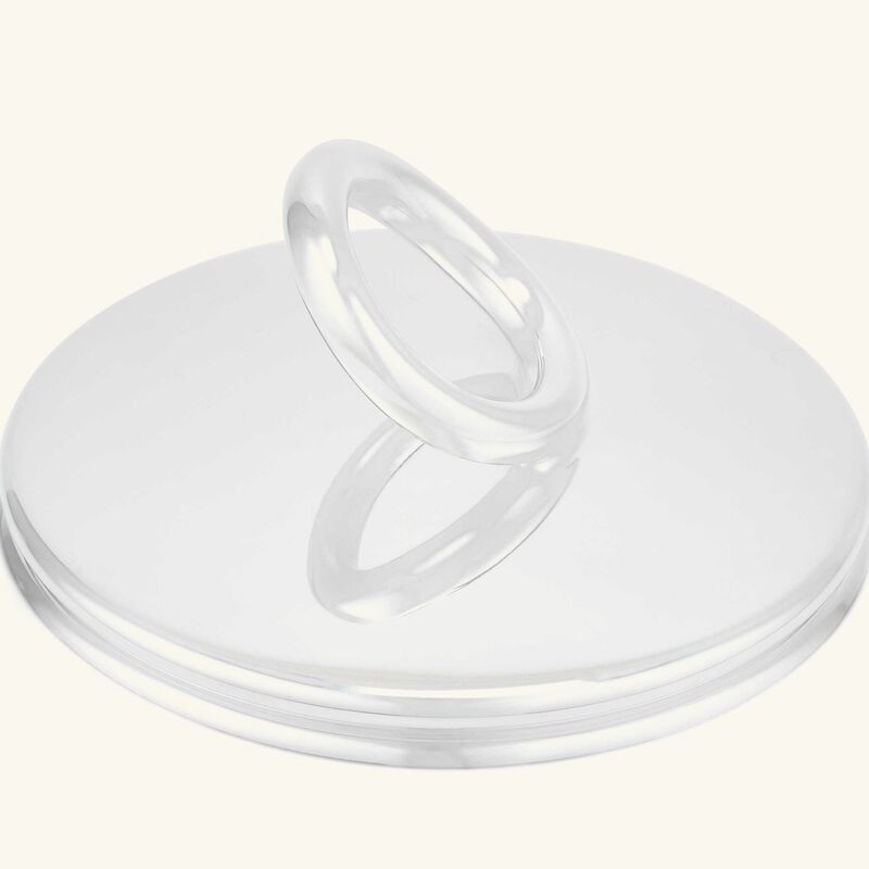 كريستوفل وعاء السكر فيرتيجو مطلي بالفضة