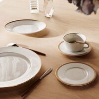 Gage Tea Tea Cup & Saucer White bernardaud gage tea tea cup saucer white