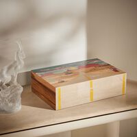 Road 66 Cigar Humidor Brown Limited Edition elie bleu road 66 cigar humidor brown limited edition