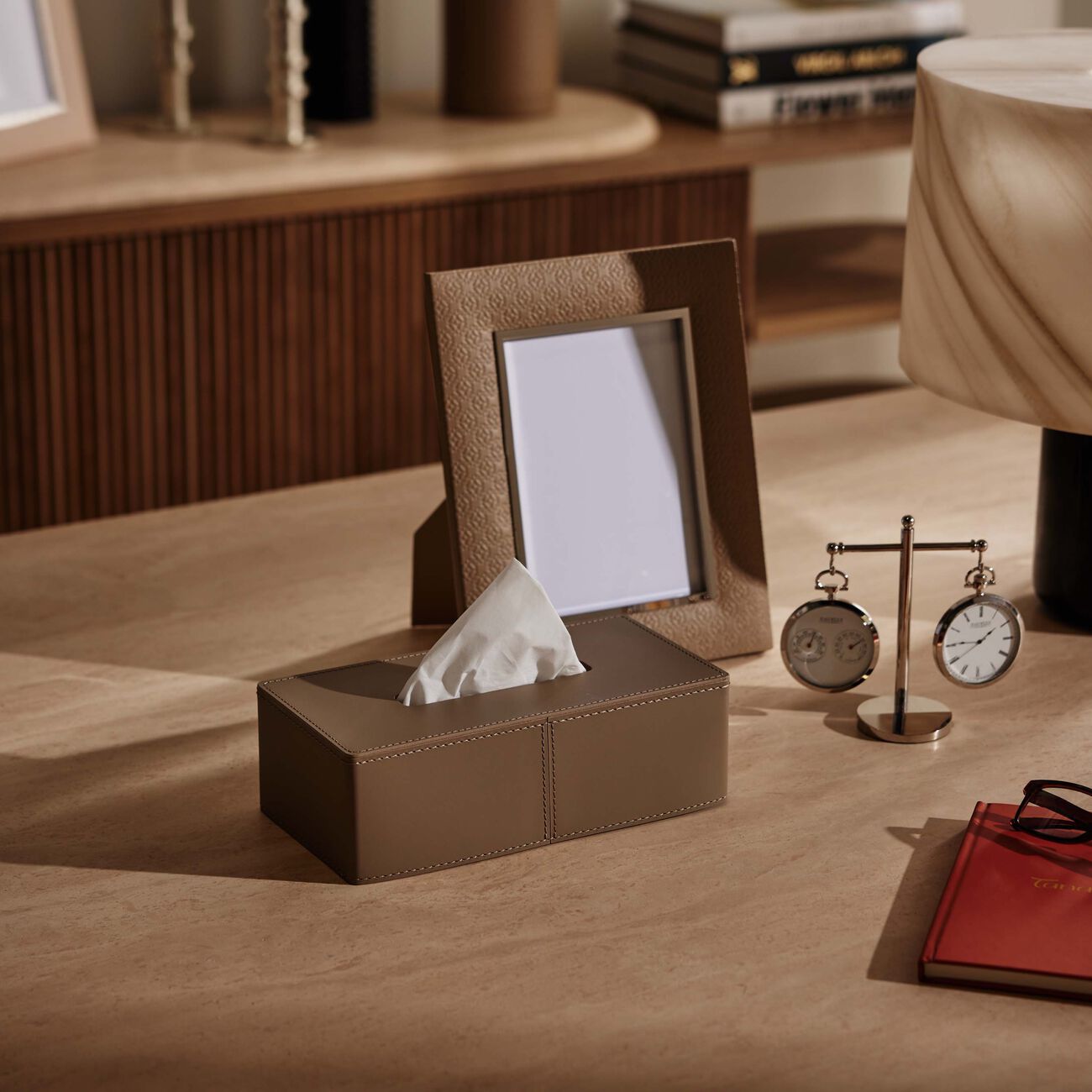 Narciso Rectangular Tissue Box Brown giobagnara narciso rectangular tissue box brown