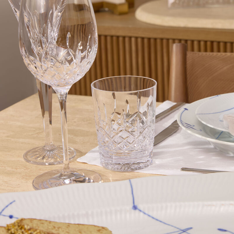 waterford lismore drinking glass clear set of 2