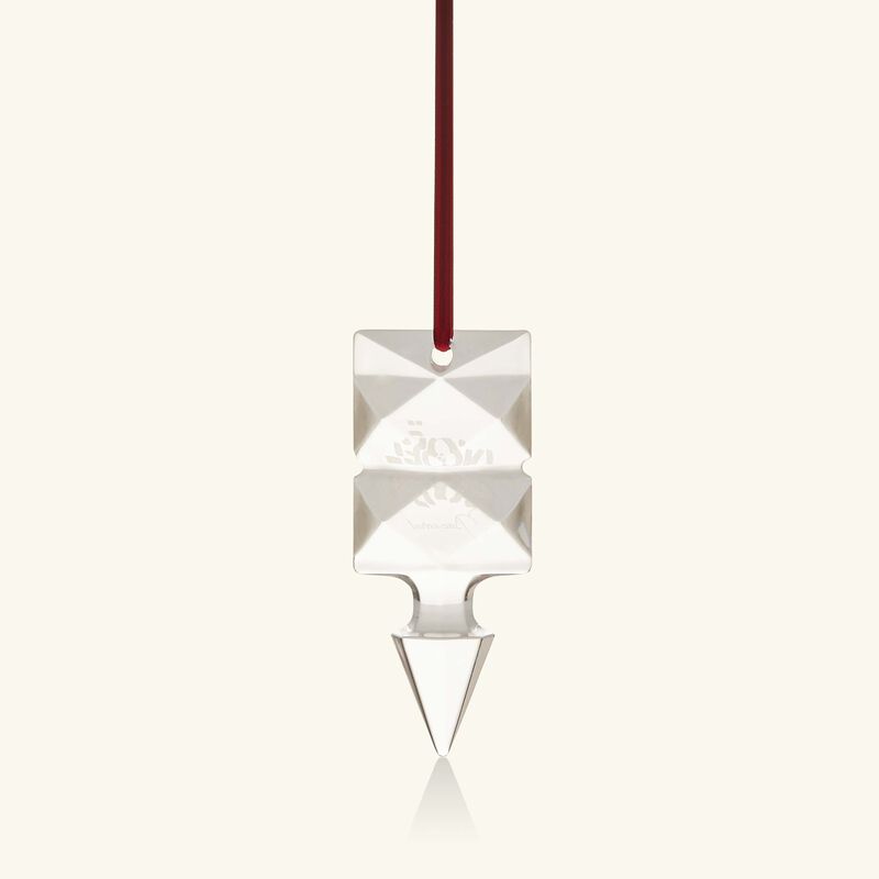 باكارا قطعة الزينة نويل لوكسر 2024 ميني باللون الشفاف