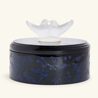 Fleurs De Cerisier Box Small Black lalique fleurs de cerisier box small black