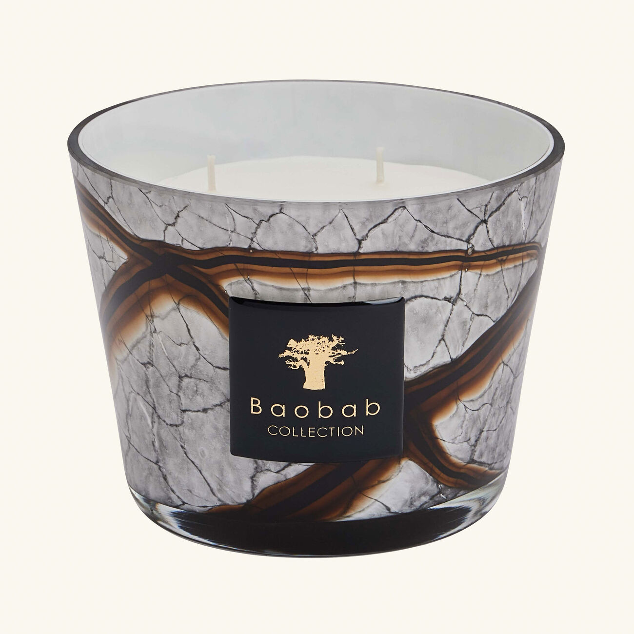 baobab collection stones marble candle max 10