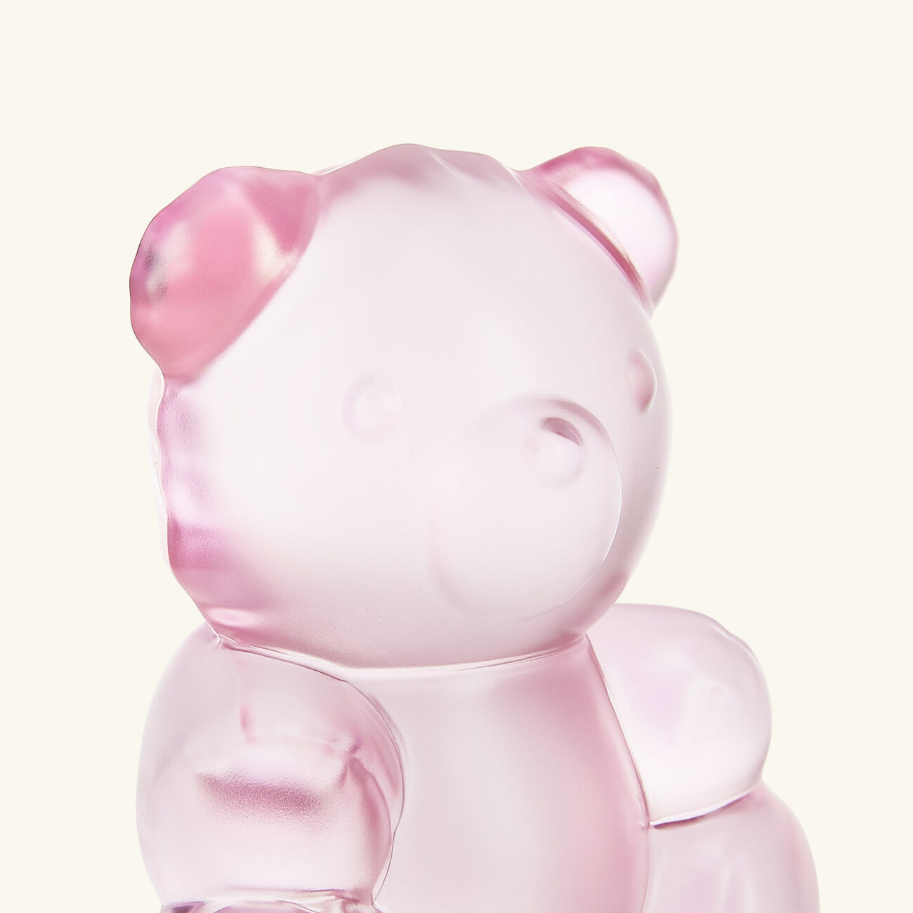Teddy Air Sculpture Small Pink lalique teddy air sculpture small pink