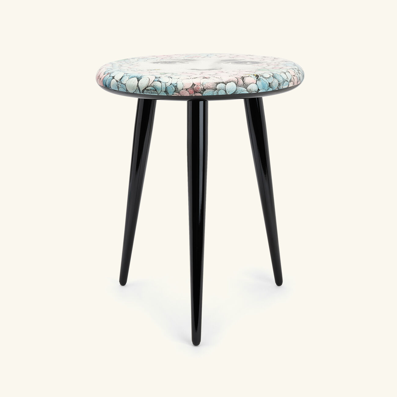 Ortensia Stool Grey fornasetti ortensia stool grey