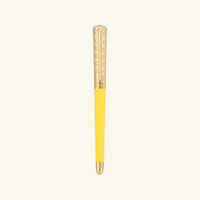 Liberte Rollerball Pen Yellow st dupont liberte rollerball pen yellow