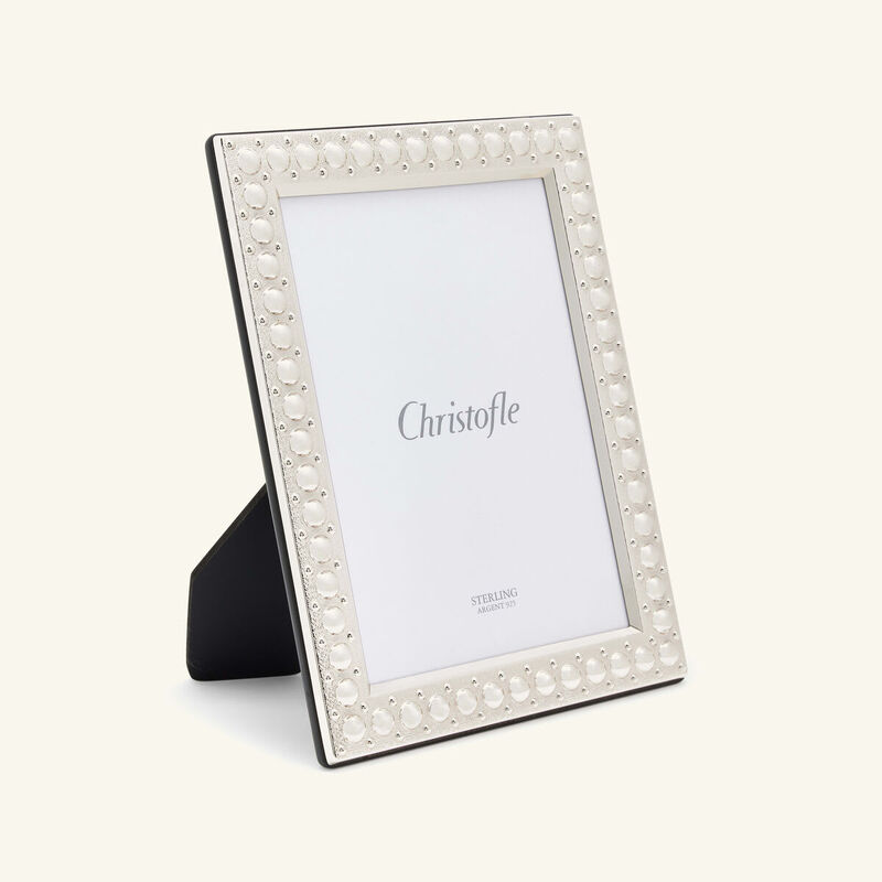 christofle perles picture frame silver 13x18cm