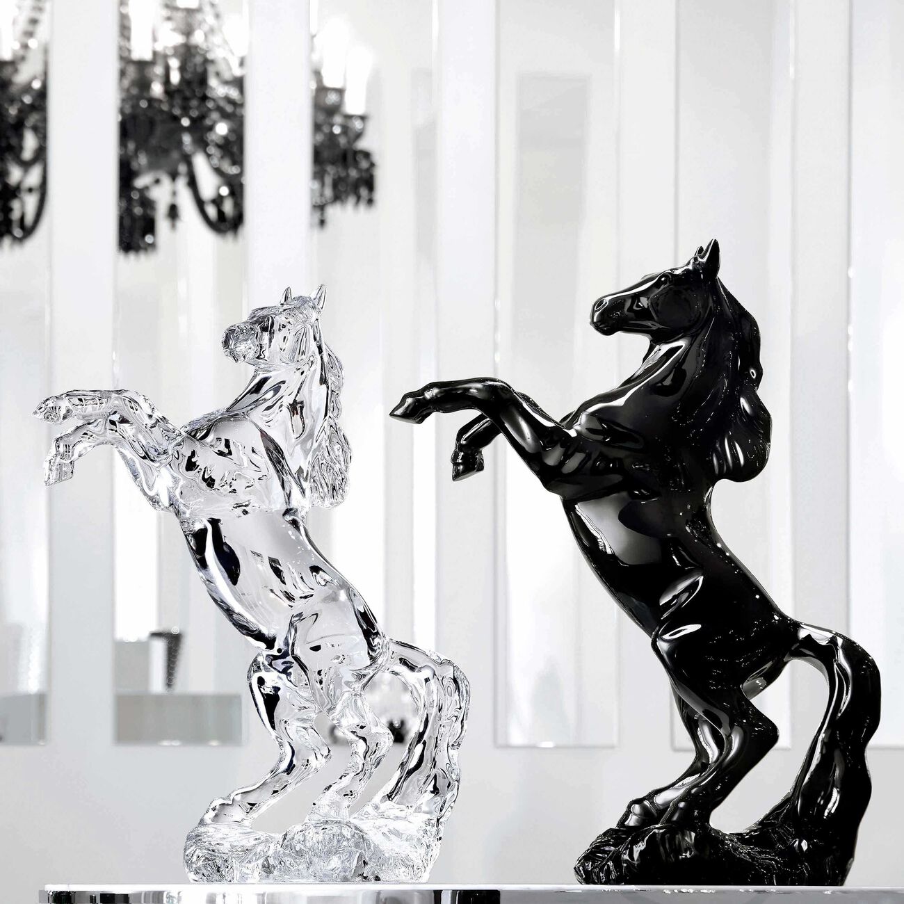 baccarat pegase horse sculpture