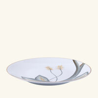 Handpainted Dessert Plate Round Green 21cm marie daage handpainted dessert plate round green 21cm