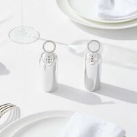 كريستوفل مرشتا الملح والفلفل فيرتيجو باللون الفضي