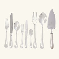 christofle perles flatware set 75 pieces silver plated
