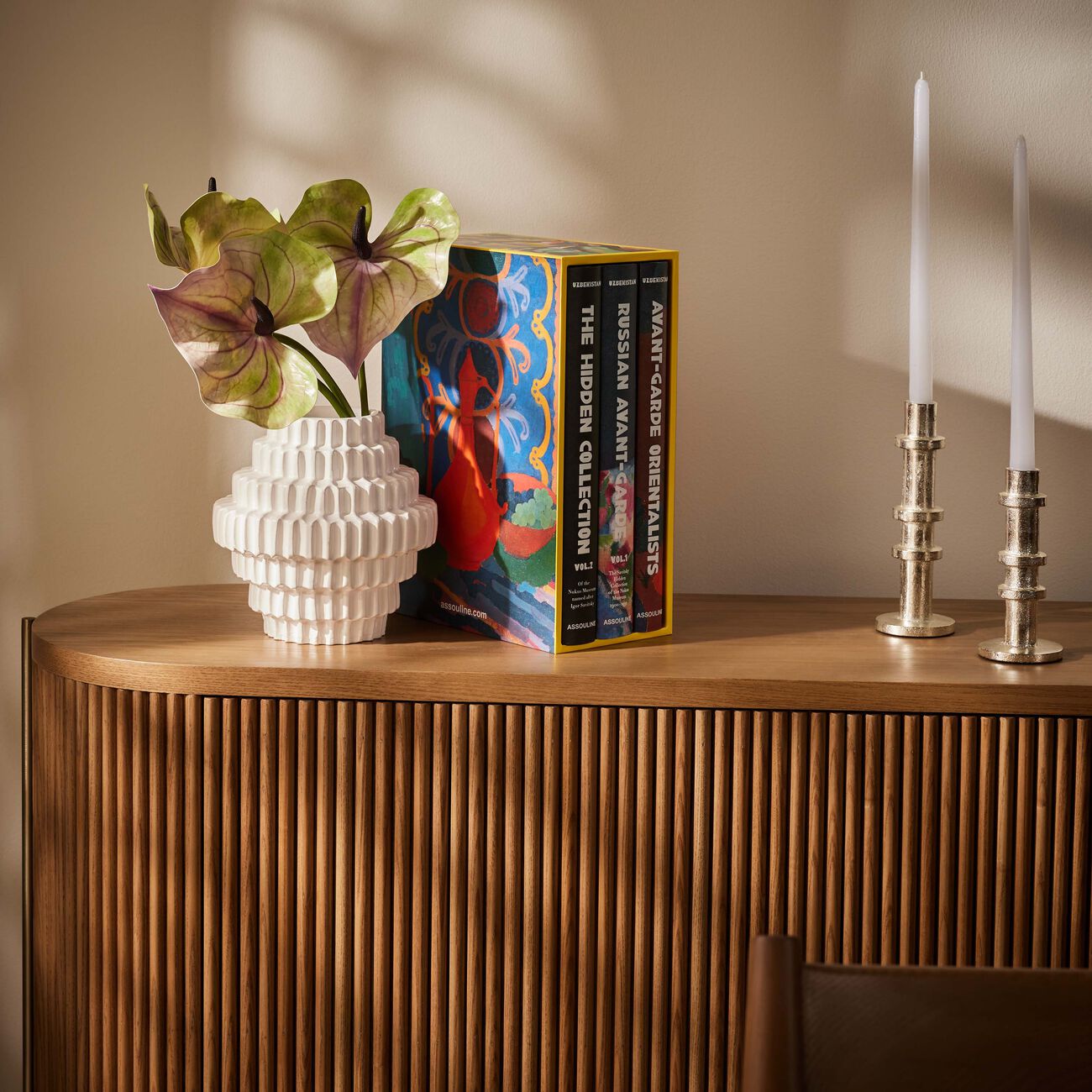 assouline uzbekistan 3 book slipcase