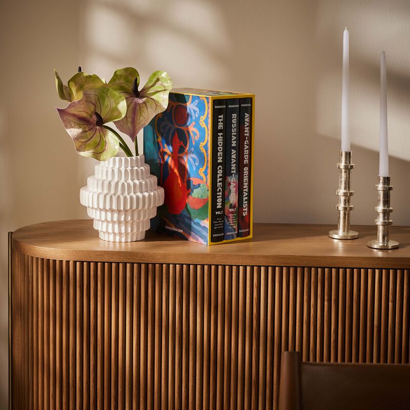 assouline uzbekistan 3 book slipcase