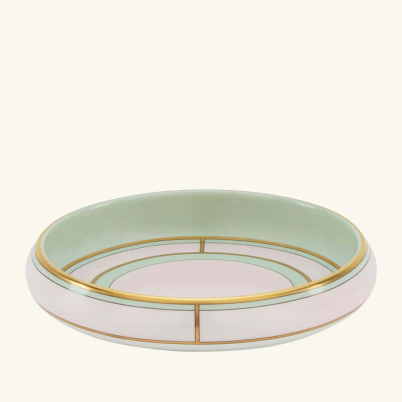 طبق ديفا المستدير للتقديم باللون الوردي 17 سم جينوري 1735 طبق ديفا المستدير للتقديم باللون الوردي 17 سم