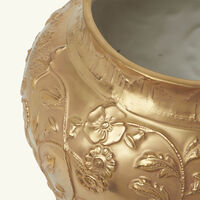 فيلاري مزهرية تاورمينا صغيرة باللون الذهبي