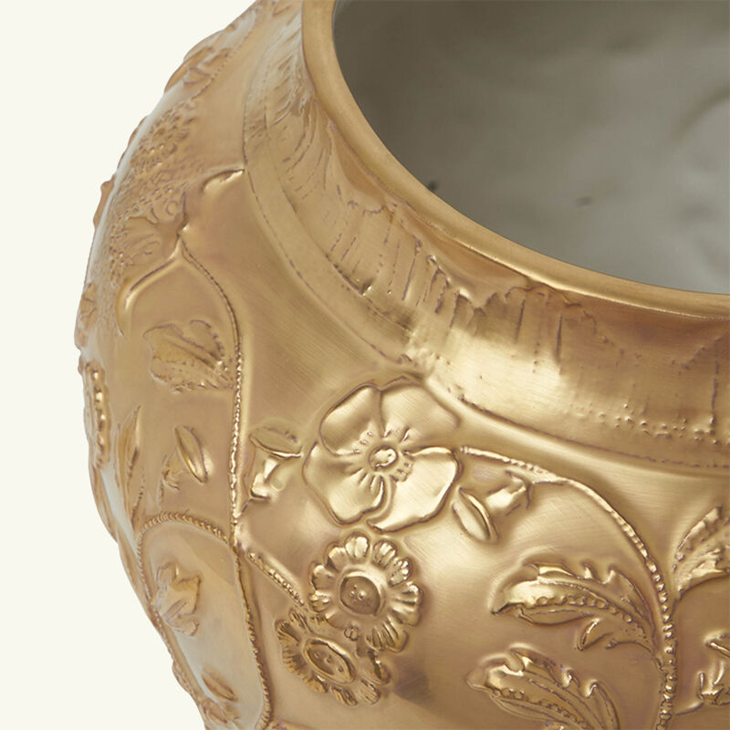 فيلاري مزهرية تاورمينا صغيرة باللون الذهبي