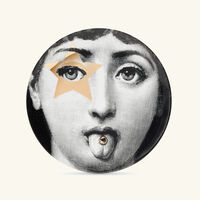 فورناسيتي طبق تزيين الجدار تيما إي فاريازيوني 381 باللون الذهبي