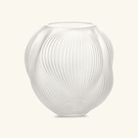 lalique alize vase small clear