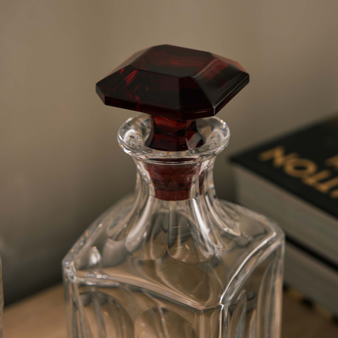 Harcourt Decanter Red baccarat harcourt decanter red
