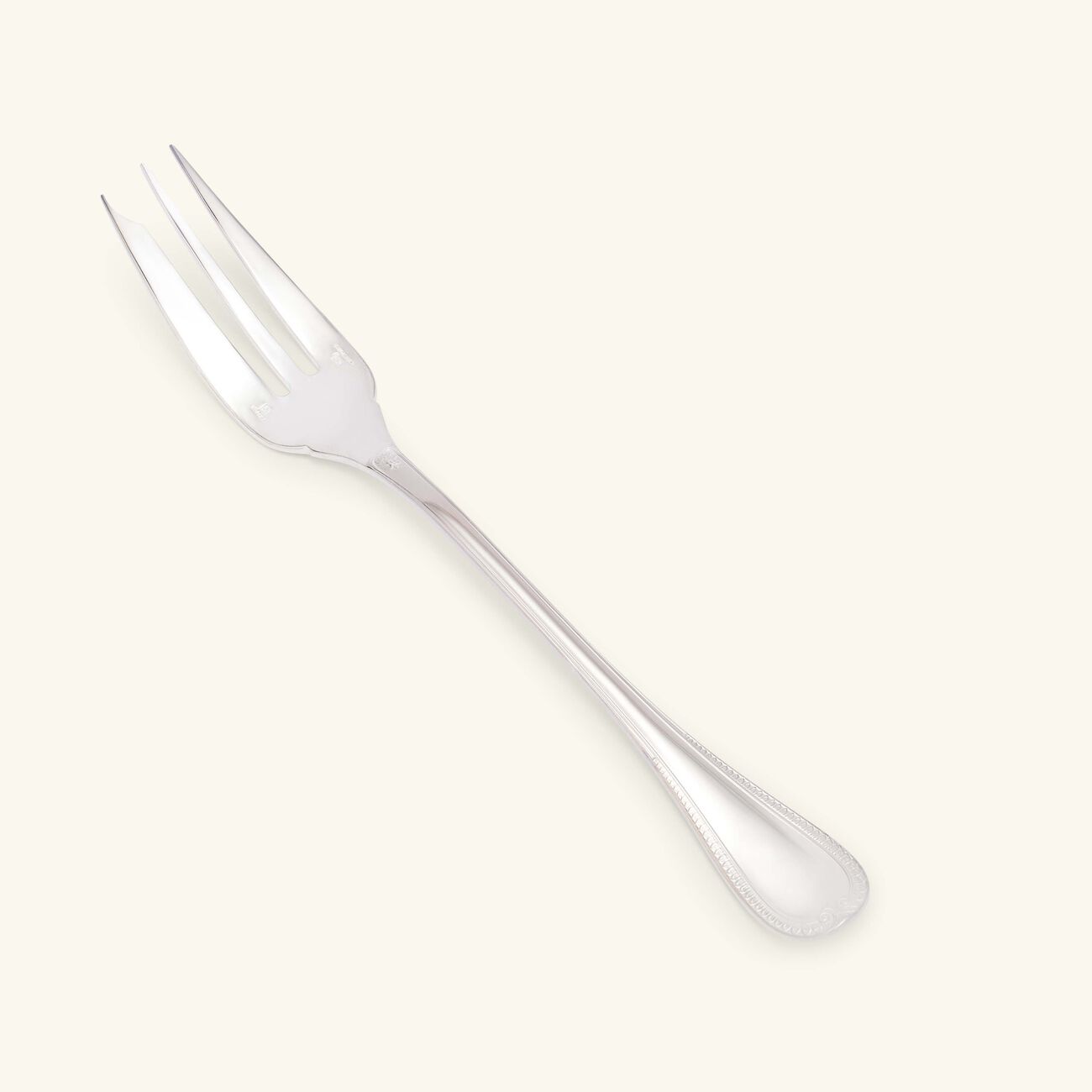 كريستوفل شوكة التقديم مالميزون باللون الفضي