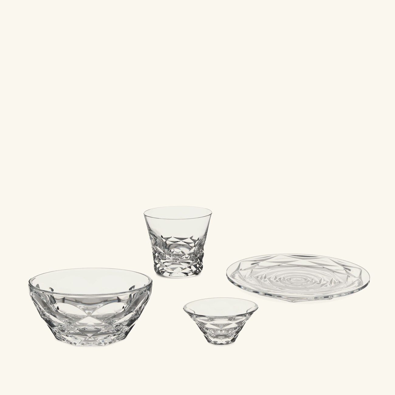 baccarat swing continental clear set