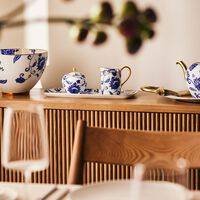 bernardaud prince bleu milk pitcher blue