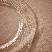 Thuluth Dinner Plate Clear 32cm dimlaj thuluth dinner plate clear 32cm