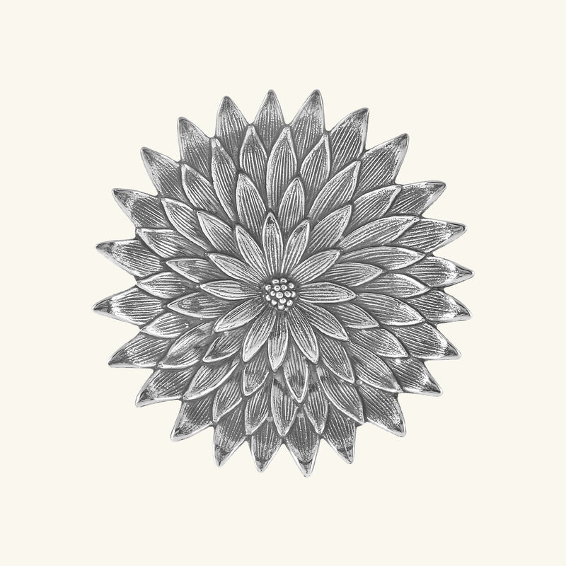 وعاء على شكل شقائق النعمان فضي بحجم صغير بوتشيلاتي وعاء على شكل شقائق النعمان فضي بحجم صغير