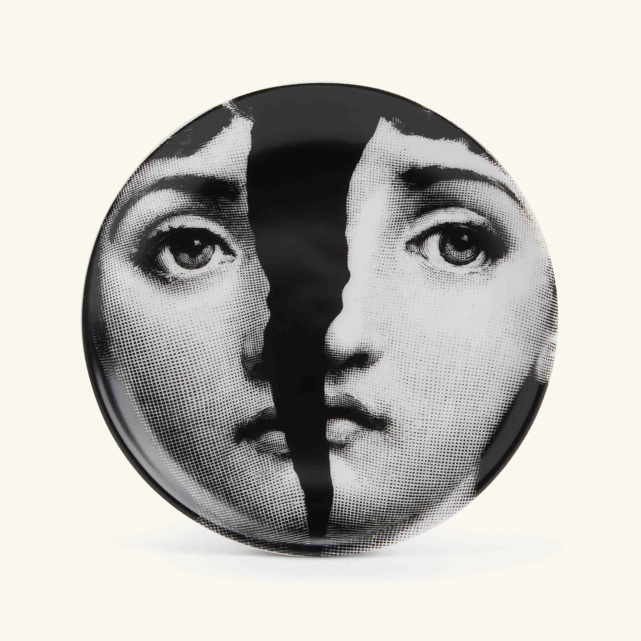 Tema e Variazioni No.10 Coaster Grey fornasetti tema e variazioni no 10 coaster grey