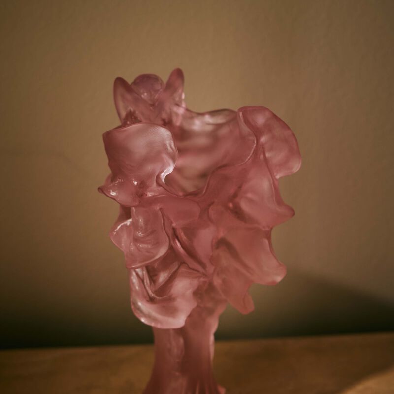 Poetic by Tamara Ralph Vase Small Pink Limited Edition daum poetic by tamara ralph vase small pink limited edition