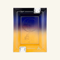 st dupont montecristo la nuit ashtray rectangular mini