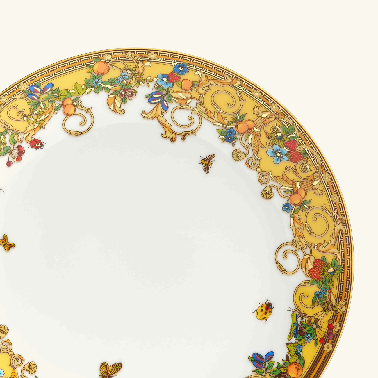 Le Jardin de Versace Dessert Plate Round White 20cm le jardin de versace dessert plate round white 20cm
