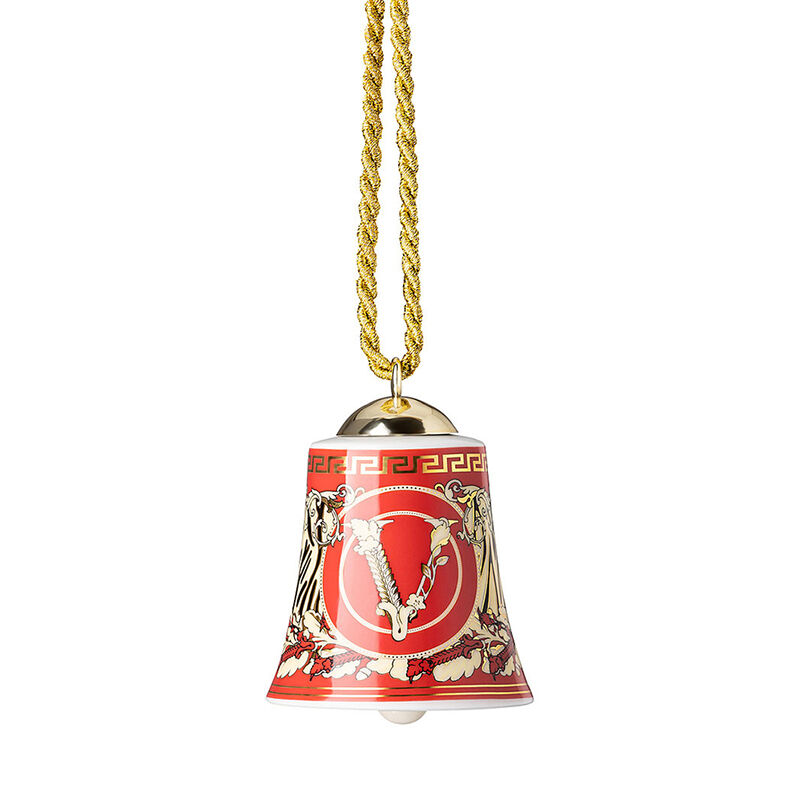 Virtus Gala Holiday Porcelain Bell, large