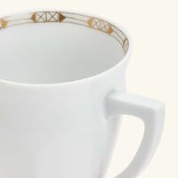 baccarat talleyrand mug gold