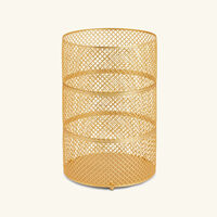 Firenze Waste Basket Gold villari firenze waste basket gold