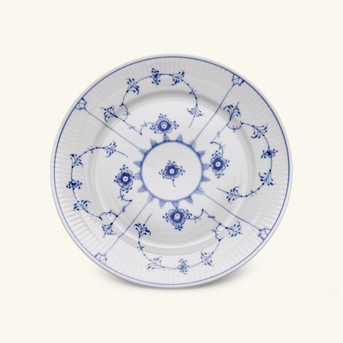 Blue Fluted Plain Dessert Plate Round White 22cm royal copenhagen blue fluted plain dessert plate round white 22cm