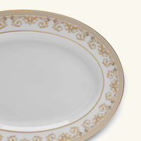 Medusa Gala Serving Platter Oval White 34cm versace medusa gala serving platter oval white 34cm