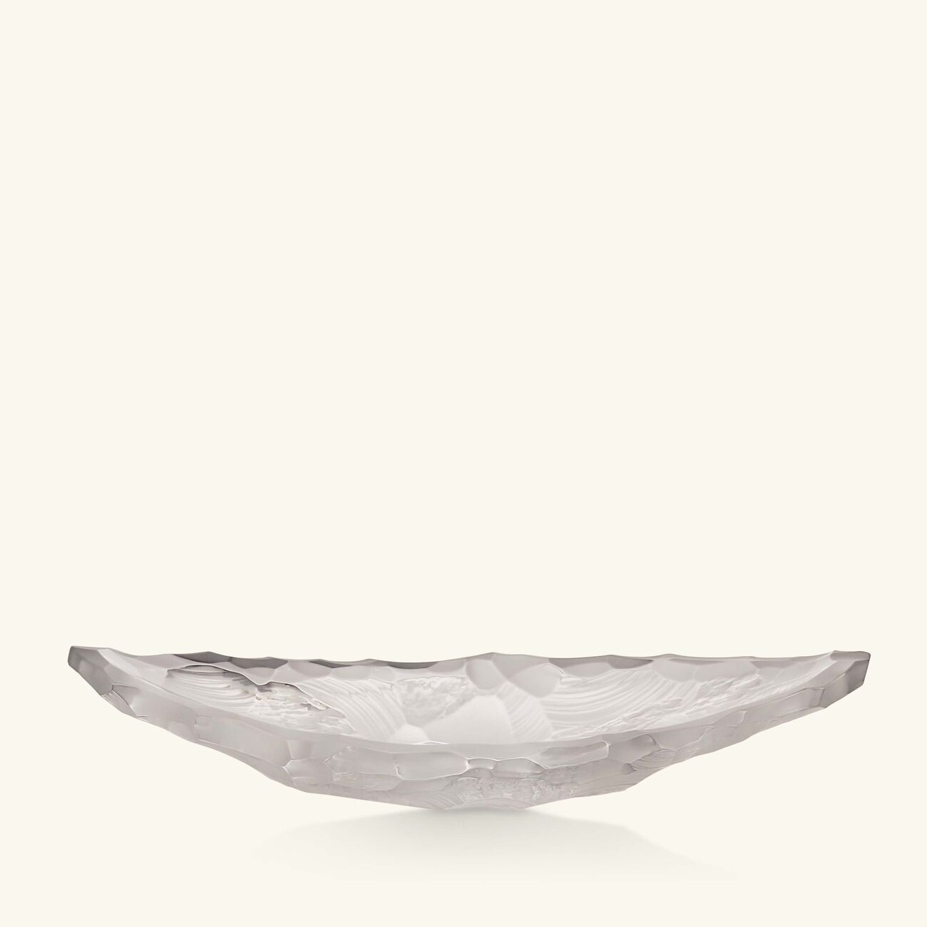Terramineral Silex Centerpiece Medium Clear lalique terramineral silex centerpiece medium clear