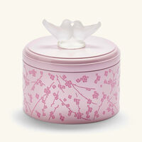 lalique fleurs de cerisier box medium pink