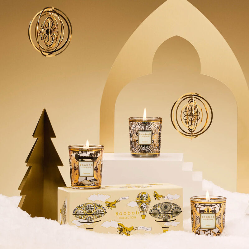baobab collection caravane trio candle gift set