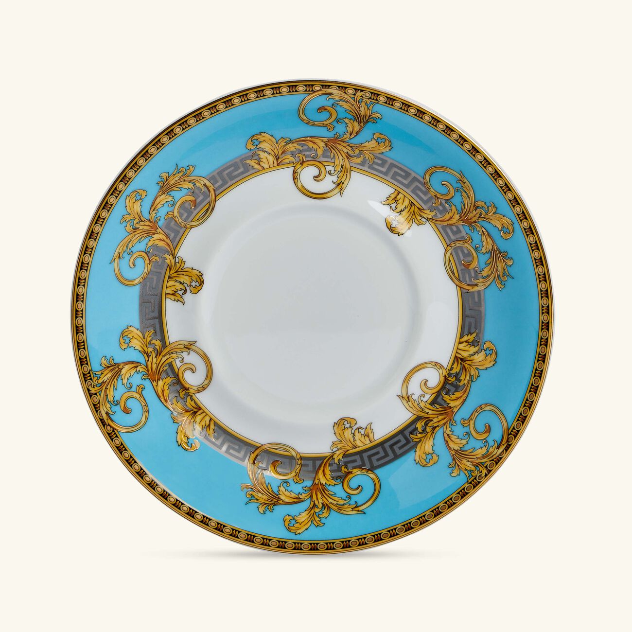 Prestige Gala Tea Cup & Saucer Blue versace prestige gala tea cup saucer blue