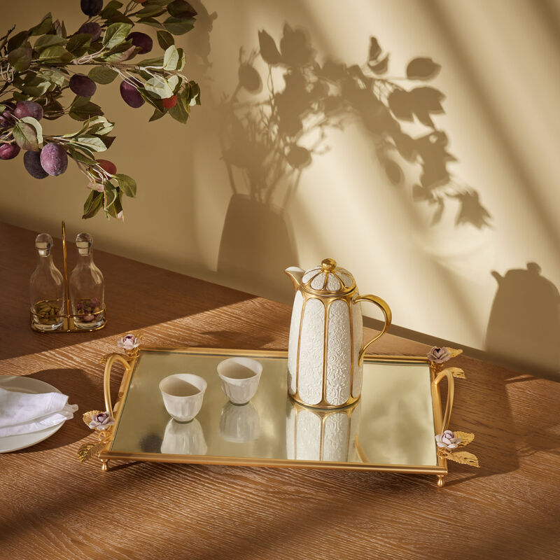 Amour Coffee & Tea Pot White villari amour coffee tea pot white