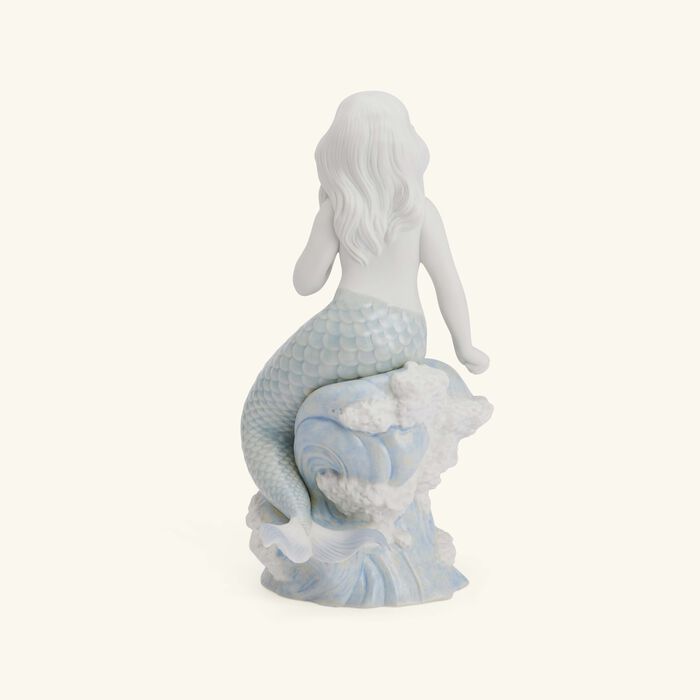 lladro oceans little mermaid sculpture small blue