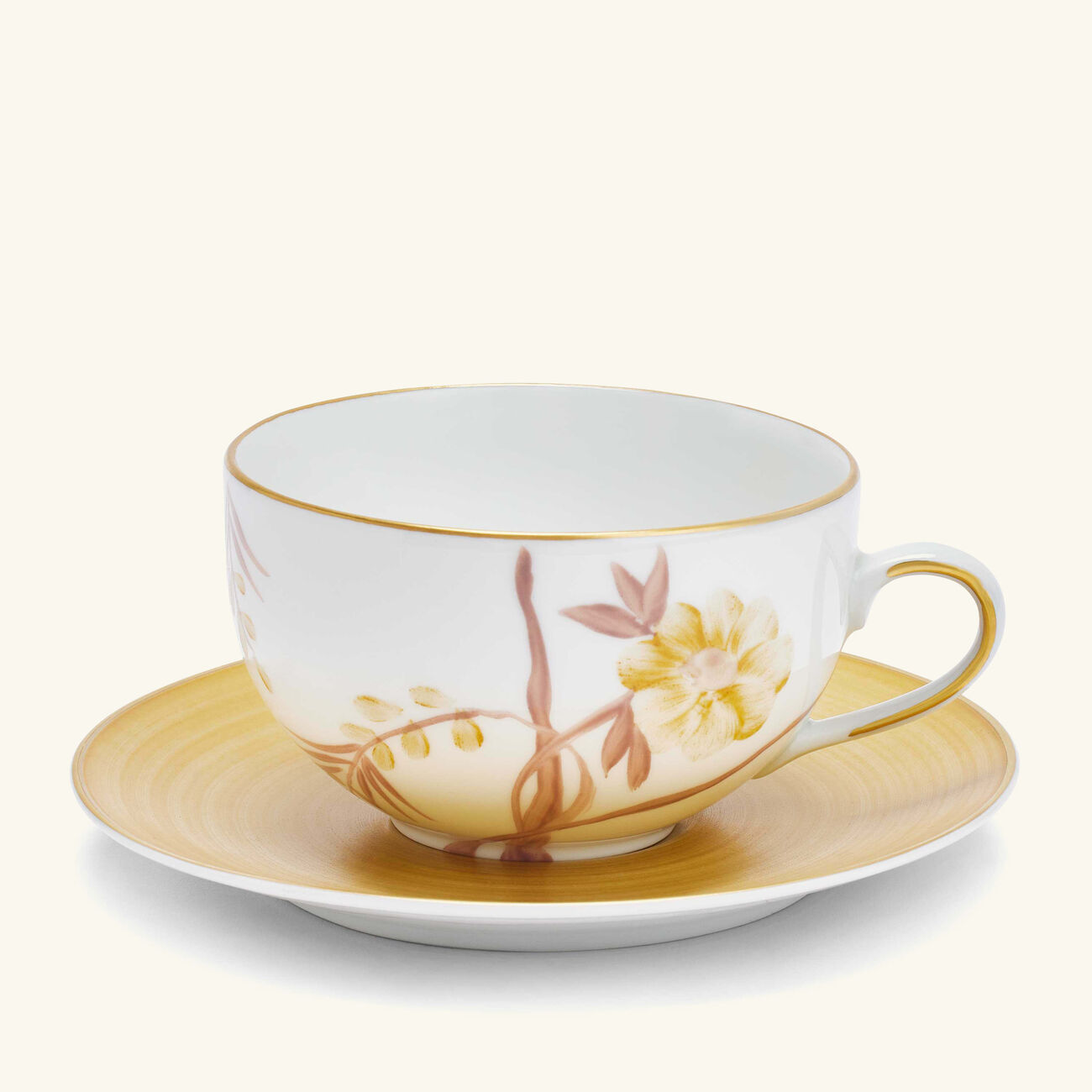 Bouquet De Vie Tea Cup & Saucer Gold marie daage bouquet de vie tea cup saucer gold