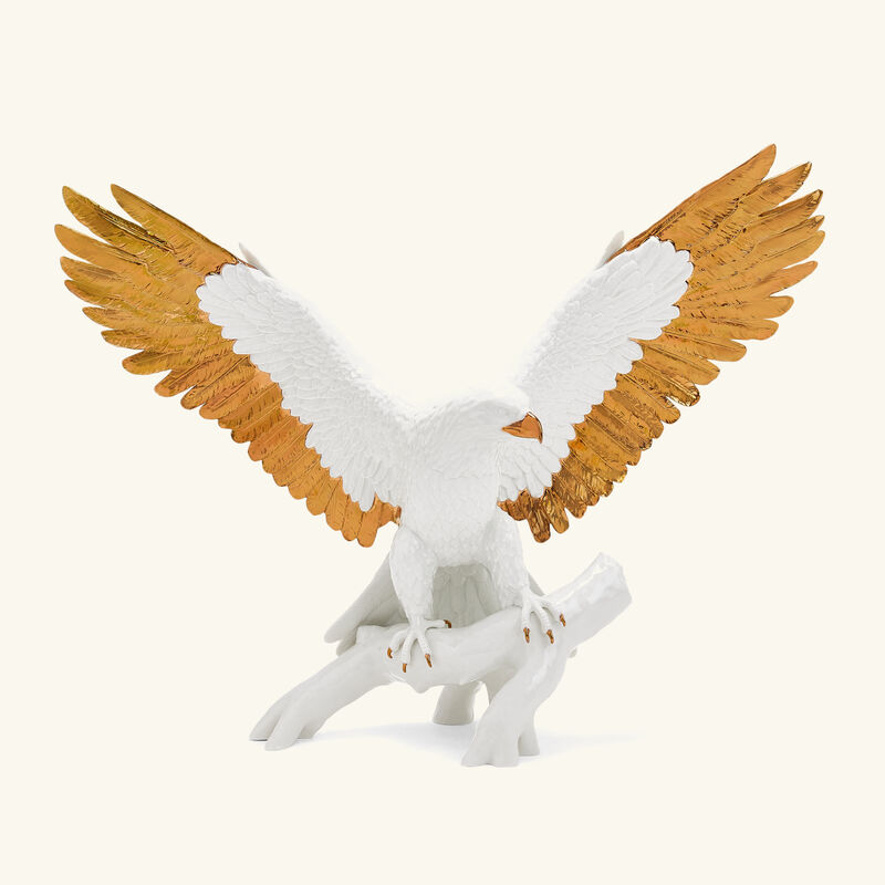 Freedom Eagle Sculpture Large Gold lladro freedom eagle sculpture large gold